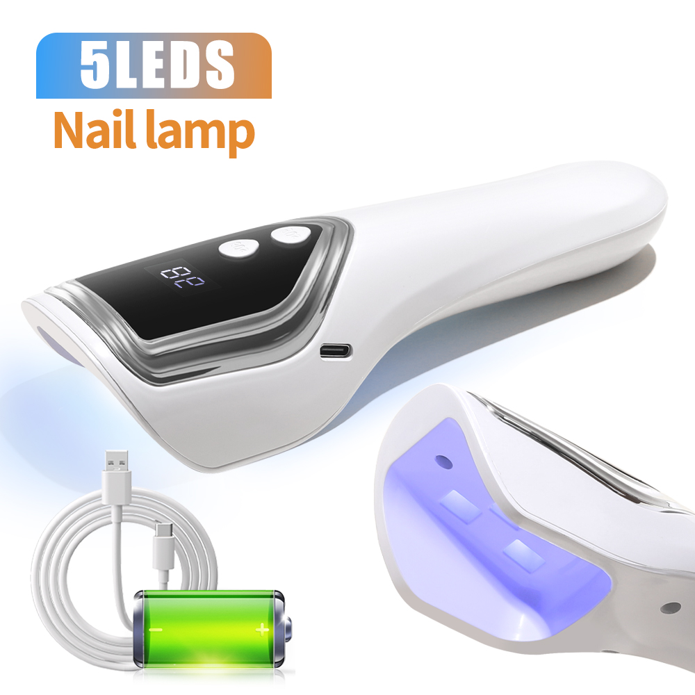 Nail Art Ombre - Portable Handheld UV LED Nail Lamp