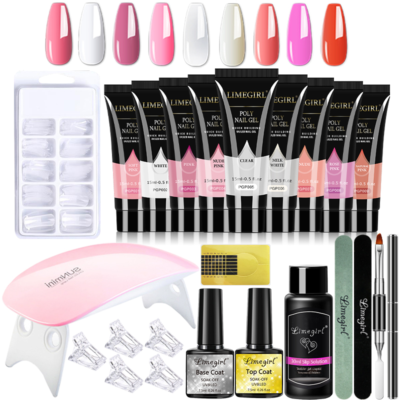 15ml Nail Gel Kit For Quick Ex - Nail Art Ombre ulasan dan harga