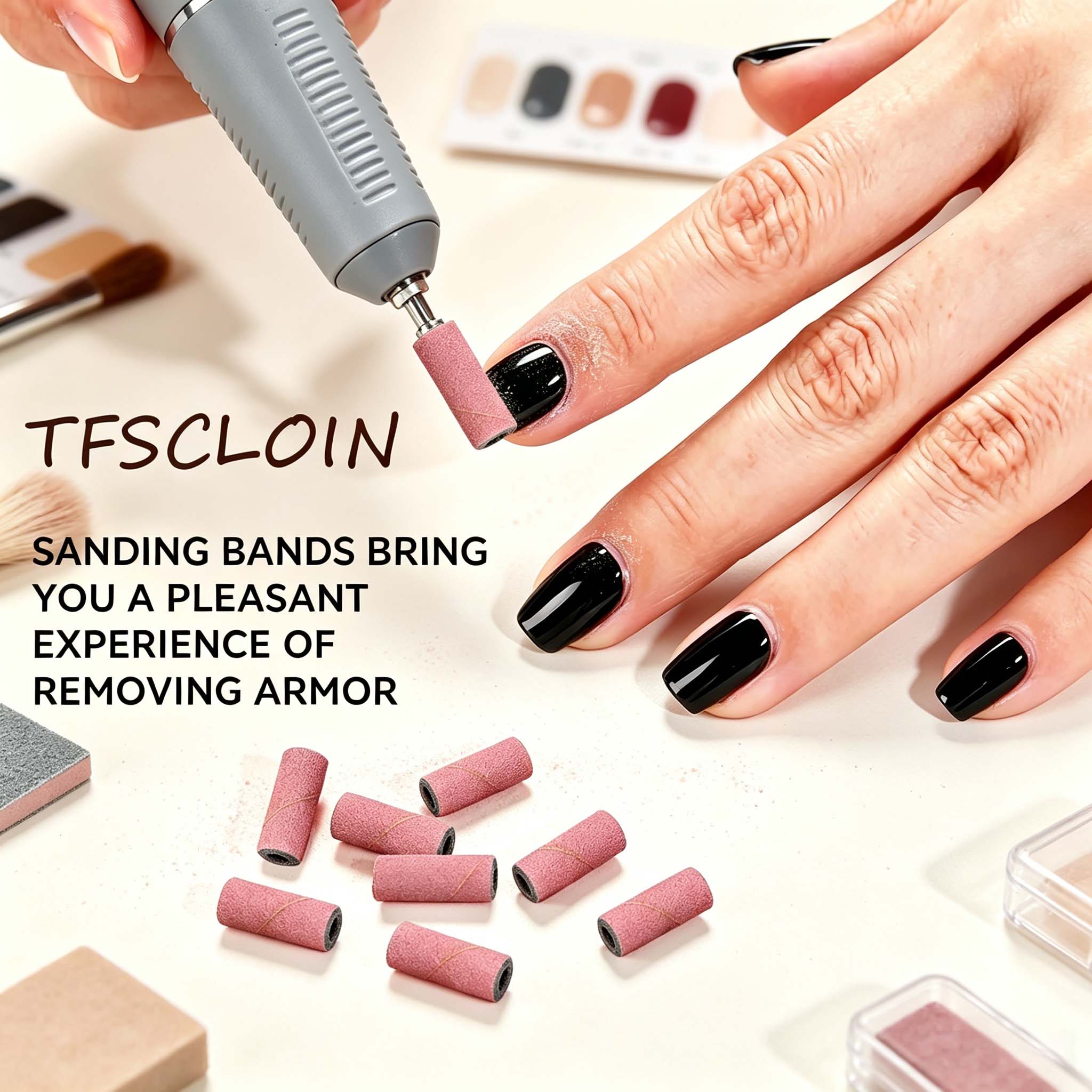 50pcs Sanding  Bands For Elect - Nail Drill Machine ulasan dan harga