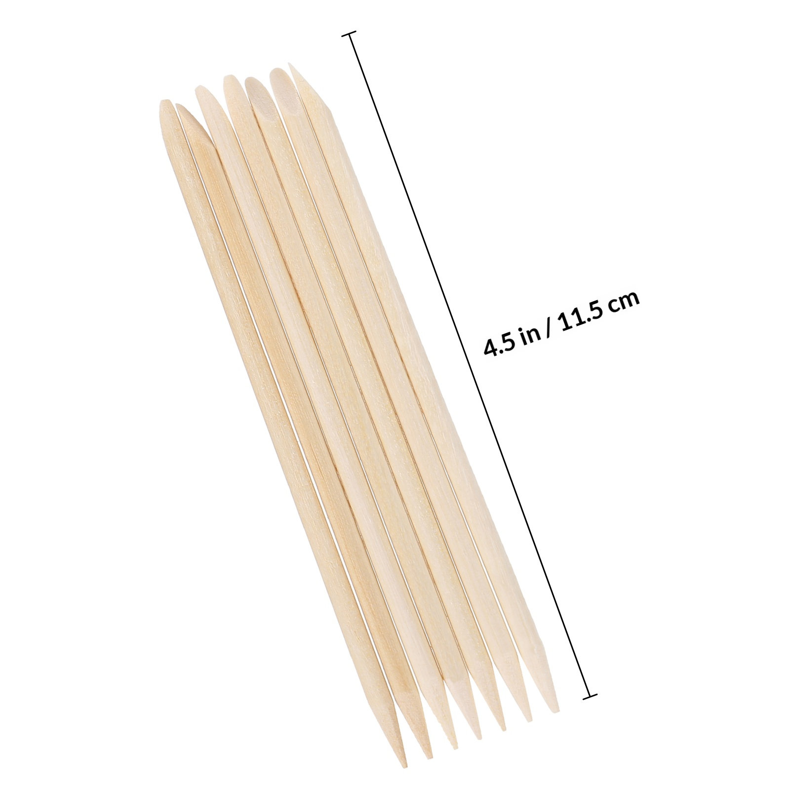 200pcs Orange Wood Cuticle Sti - Nail Art Orange ulasan dan harga